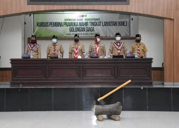 Kwartir Cabang Maros Gelar KML Golongan Siaga