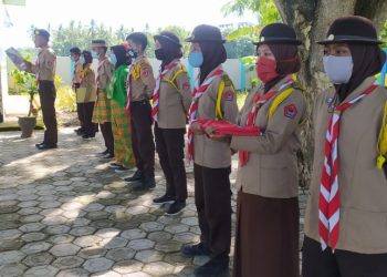 Pramuka SMAN 27 Bone Gelar Perkemahan Jum’at, Sabtu dan Minggu
