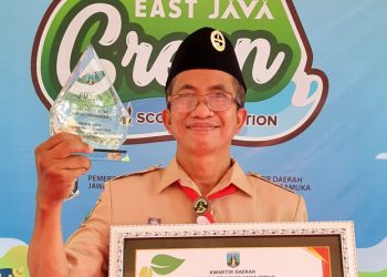 Kakak Saini, Kamabigus Terbaik Gudep Ramah Lingkungan Jatim 2020