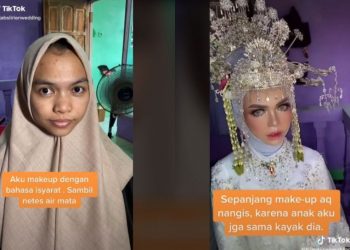 Kisah MUA Dapat Klien Pengantin Tuna Rungu, Tak Bisa Menahan Tangis saat Merias