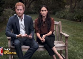 Ratu Elizabeth bertemu Pangeran Harry.
