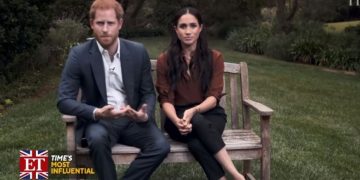Ratu Elizabeth bertemu Pangeran Harry.