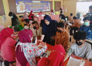Kwarcab Berau Gelar Vaksinasi Untuk Pelajar