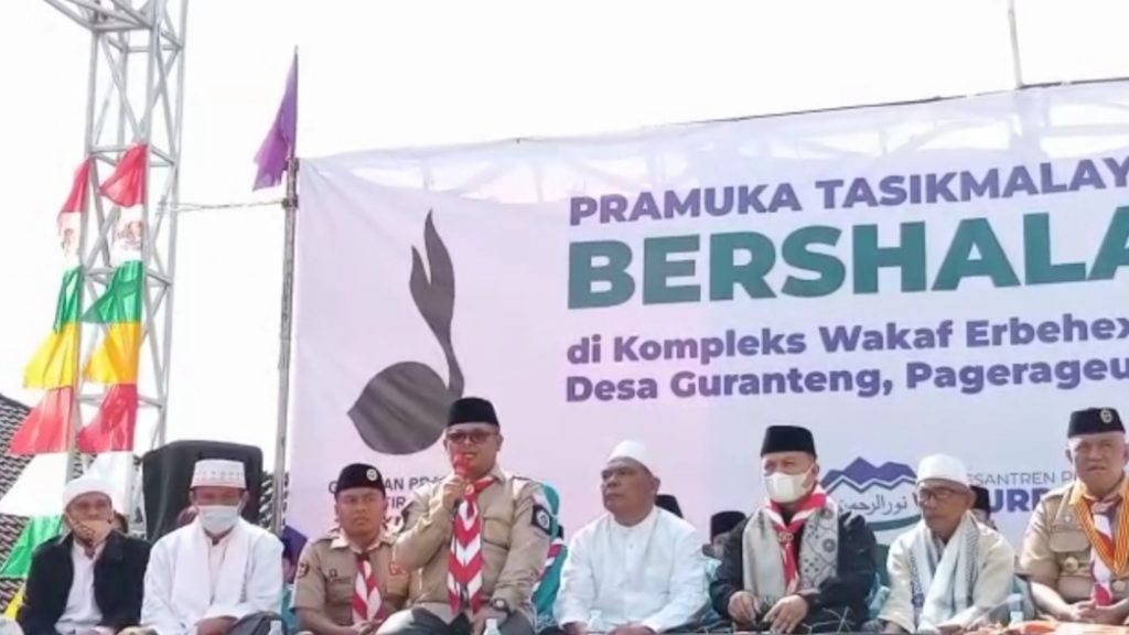 Kades Guranteng: Semoga Terwujud Kampung Pramuka Disini
