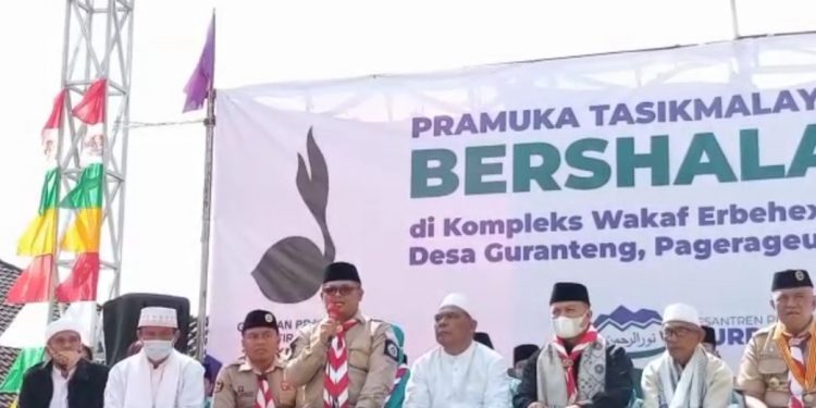 Kades Guranteng: Semoga Terwujud Kampung Pramuka Disini