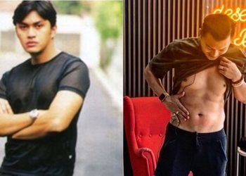 Punya tubuh atletis di usia hampir kepala lima.