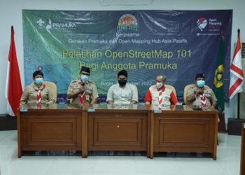 Penutupan pelatihan OSM 101.