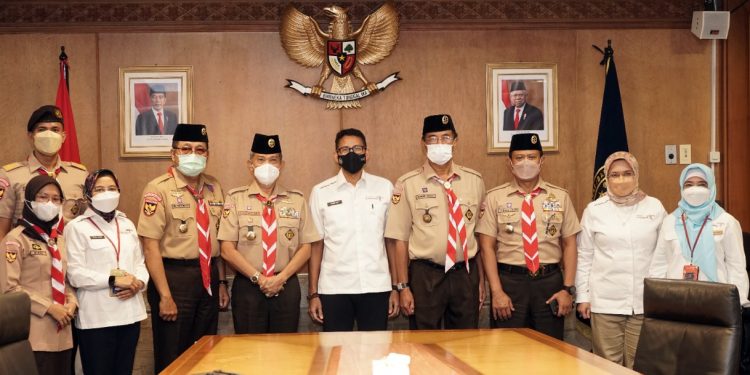 Pimpinan Kwarnas Minta Saka Pariwisata Diaktifkan.