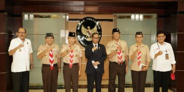 Pendidikan pramuka yang menyenangkan.