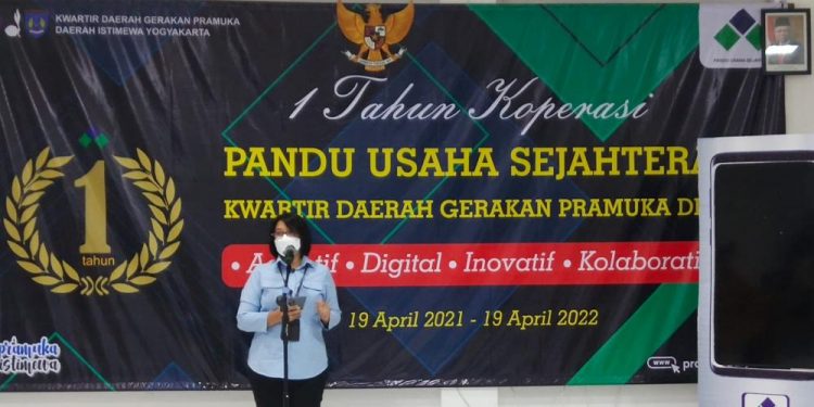 Syukuran satu tahun Kwarda DIY.