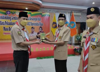 Pelantikan kamabigus lpk unri.