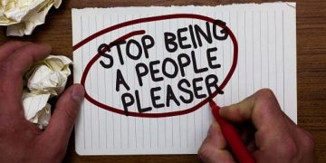 Stop being a people pleaser.