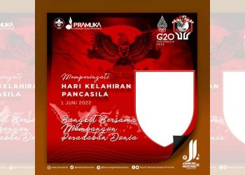 Twibbon Hari Lahir Pancasila.