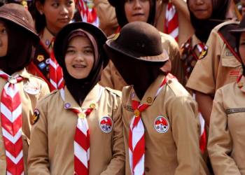 Pramuka wadah tumbuhkan cinta tanah air.