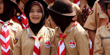 Pramuka wadah tumbuhkan cinta tanah air.