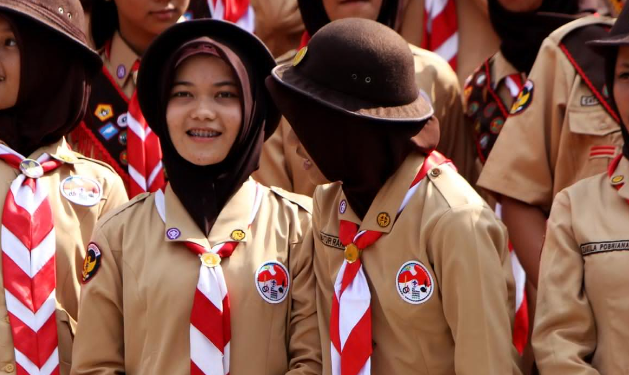 Pramuka wadah tumbuhkan cinta tanah air.