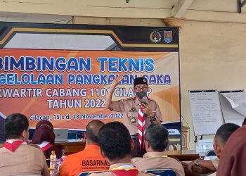 Kwarda Jawa Tengah Gelar Bintek Pengelolaan Pangkalan Saka