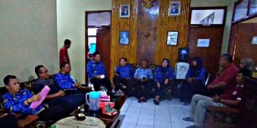 Pembina Pramuka Berkumpul di GOR GMC Majalengka (Kak Indra)