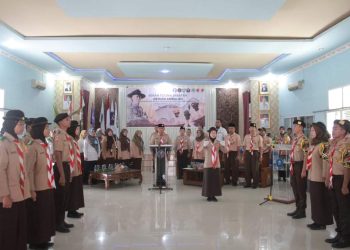 Dewan Ambalan Pangeran Ario Kesuma Abdurrohim dan Putri Damar Kencana Wungsu Sertijab Kepengurusan