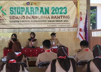 Sidang Paripurna Ranting Purwokerto Timur.