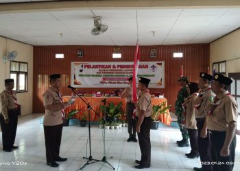 Ka Mabirran dan Pengurus Kwarran Tawangharjo Resmi Dilantik