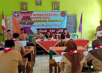Kwartir Ranting Rawalo, Banyumas Gelar Rakkerran