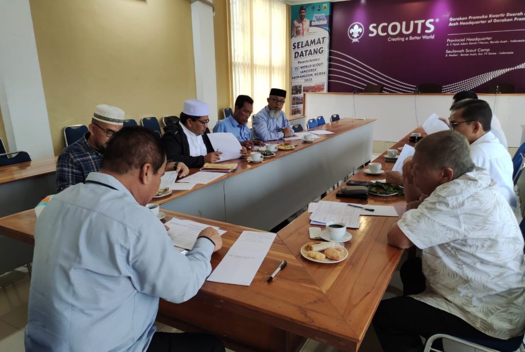 Hadapi Kegiatan Pramuka 2023 Kwarda Aceh Gelar Rapat Pimpinan