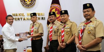 Pimpinan Kwarnas Diterima Wakil Menhan RI