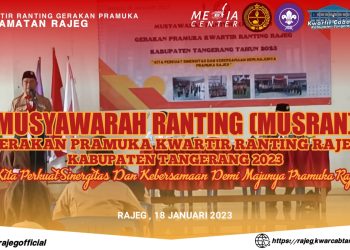 Kak Adiyat Nuryasin Buka Musyawarah Ranting Gerakan Pramuka Rajeg