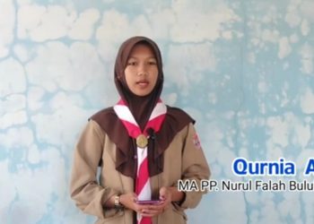 Danton PI MA PP Nurul Falah Bulukumba Persembahkan Puisi Kemerdekaan di Ajang Nasional