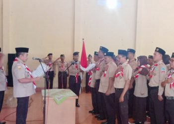 Ketua Kwarcab Tasikmalaya Lantik Satgiat Seni Budaya