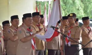 Ketua Kwarnas Lantik Gubernur Kalsel Menjadi Kamabida Kalimantan Selatan