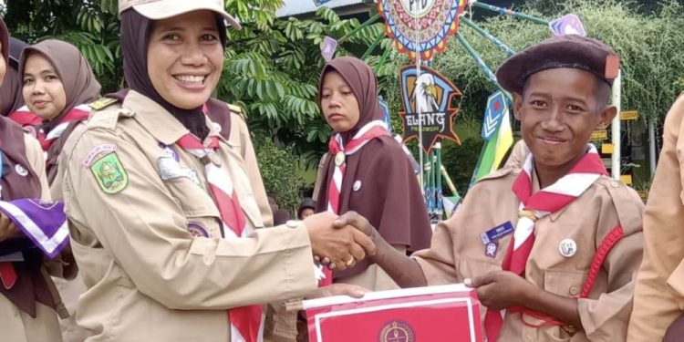 LT-II Kwarran Rengat Barat, Regu Elang dan Tulip Raih Gelar Regu Berprestasi Tinggi