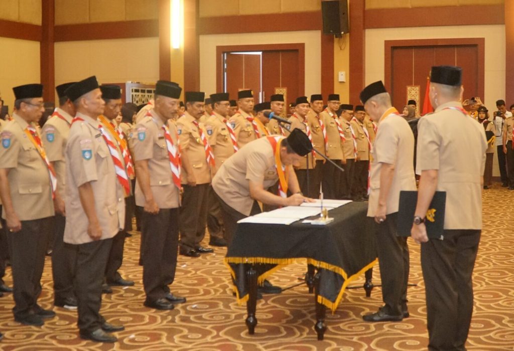 Ketua Mabida dan Pengurus Kwarda Kepri Resmi Dilantik