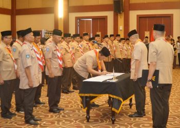 Ketua Mabida dan Pengurus Kwarda Kepri Resmi Dilantik