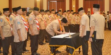 Ketua Mabida dan Pengurus Kwarda Kepri Resmi Dilantik