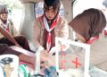 SBH Pangkalan Puskesmas Sri Gunung Ikut Tangani Kesehatan di LT-II Kwarran Sungai Lilin