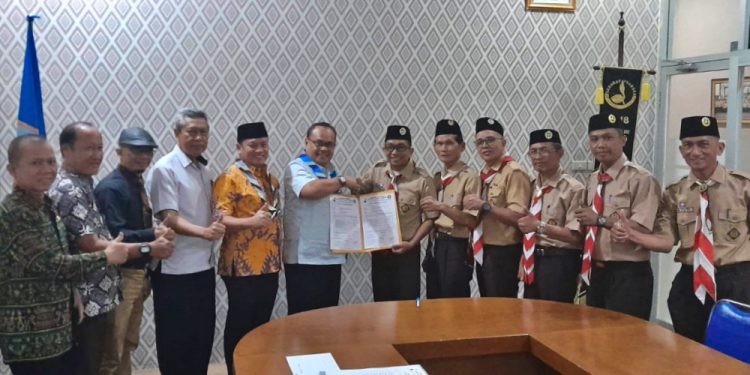 Kwarda Lampung Terima Kunjungan Kwarcab Tulang Bawang Barat