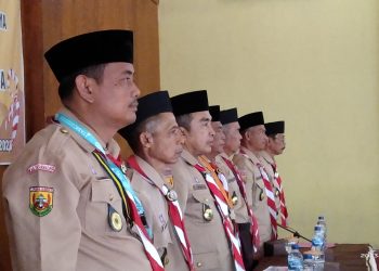 Kak Muhammad Zen Ketua Kwarcab Tasikmalaya bersama jajaran.