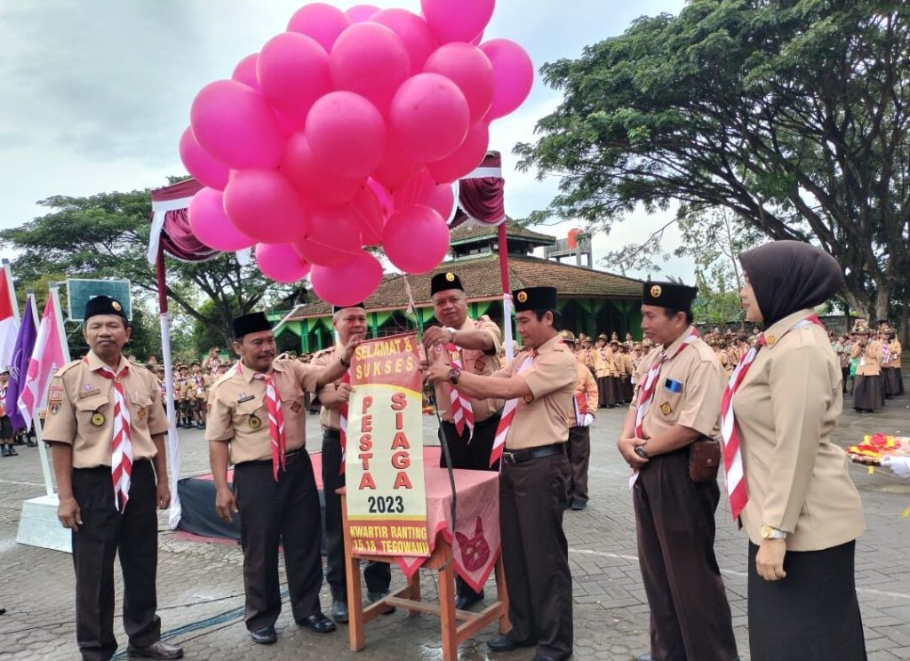 Pesta Siaga Kwarran Tegowanu di Sekolah Ramah Anak