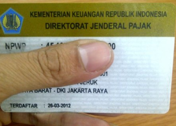 Ilustrasi Kesalahan Data Validasi Pada NPWP