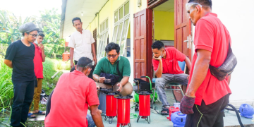 Penyaluran Kompor Biomassa bagi Warga Aceh Timur