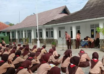 Ridwan Haruman Saat Menyampaikan Amanatnya