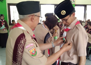 Penyematan Tanda Peserta KMD IAILM