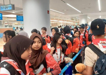 Peserta Kwarcab Pramuka Kutim Tiba di Korea Selatan