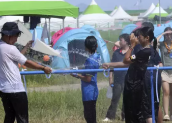Cuaca Panas Melanda Perkemahan Jambore Pramuka Dunia di Korea Selatan