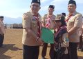 Penyerahan Piagam Pramuka Siaga Garuda oleh Bupati Tasikmalaya