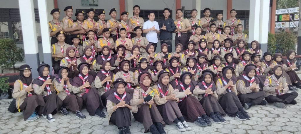 Perkuat Silaturahmi, Pramuka SMAN 9 Bone Gelar Latihan Gabungan Dengan SMAN 30 Bone Pramuka SMAN 9 Bone