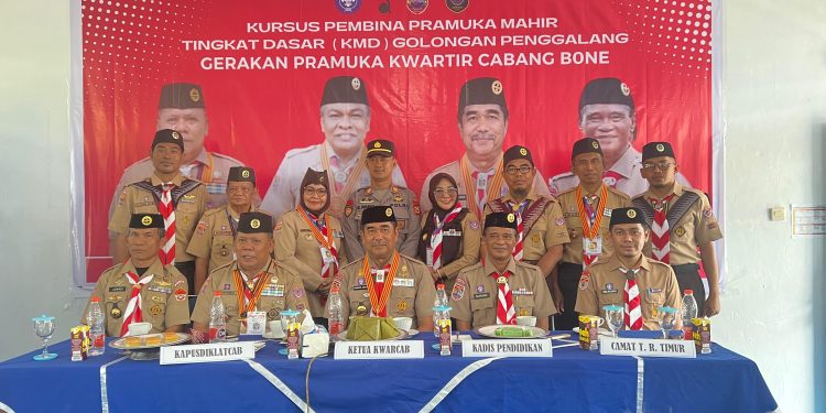 Kursus Pramuka Mhir Tingkat Dasar (KMD) Golongan Penggalang, Gerakan Pramuka Cabang Bone