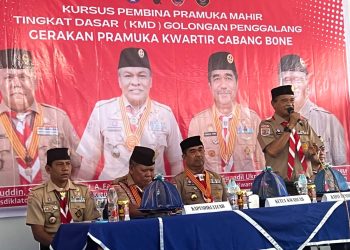 Kursus Pembina Pramuka Mahir Tingkat Dasar (KMD) Golongan Penggalang Gerakan Pramuka Kwarcab Bone